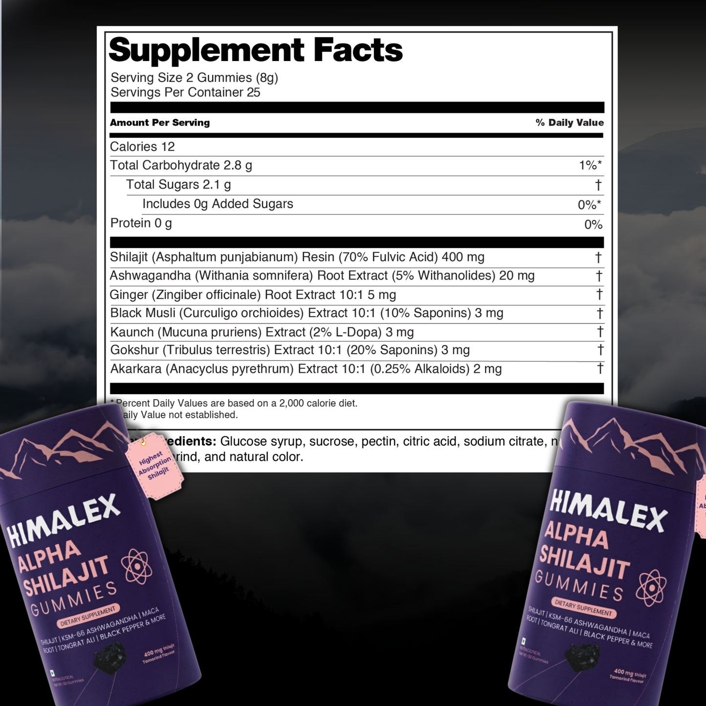 HimalexAlpha Shilajit Gummies
